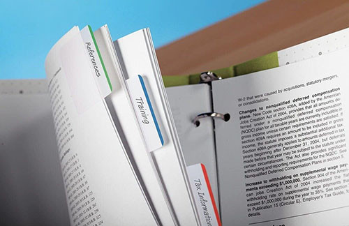 Index Tabs Plastic 50.8 x 38mm