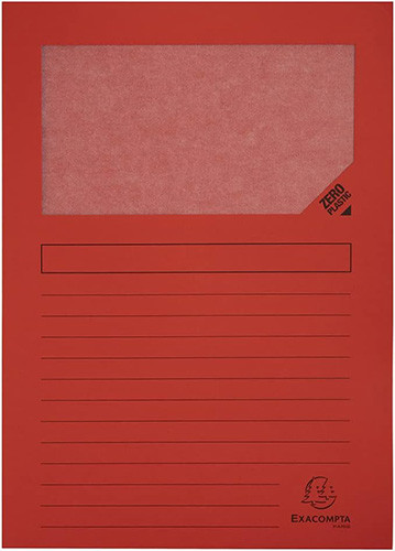 Slip Files Red 
Pack of 100
