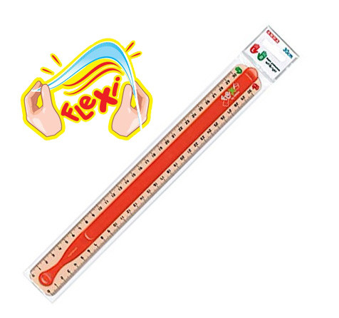 Ruler 30cm Flexible Assorted Colours