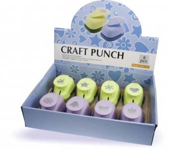 Craft Punchers Box of 8 Assorted