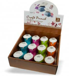 Craft Punchers Box of 12 Assorted
