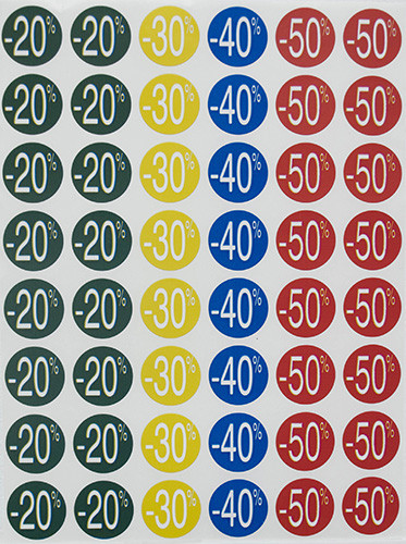 Self Adhesive Labels 'Discount 20% to 50%