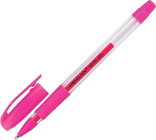 Pensan Neon Gel Pen Pink