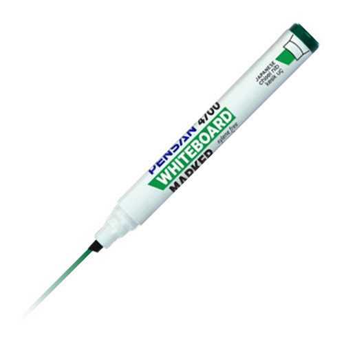Pensan Whiteboard Marker Green Chisel Tip