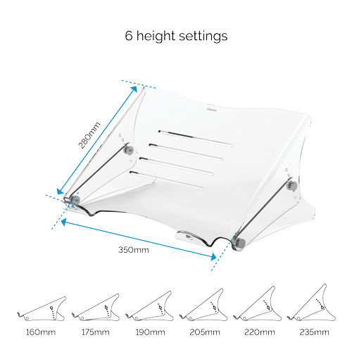 Laptop Riser 'Clarity'