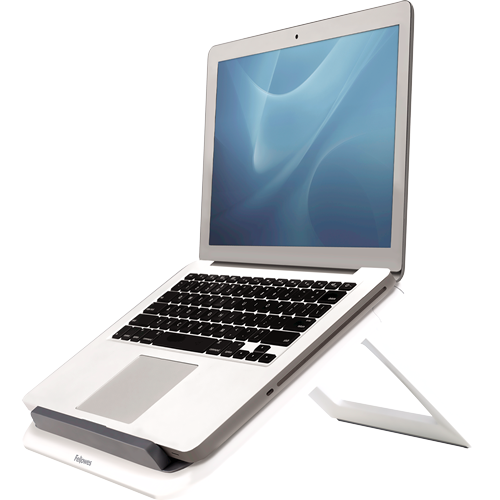 Laptop Riser 'I-Spire Series' Quick Lift White