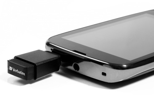 32GB Nano USB Drive with Micro USB Adapter