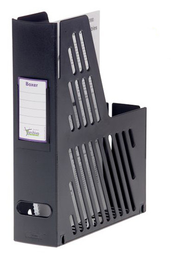 Archivo Magazine Rack Black