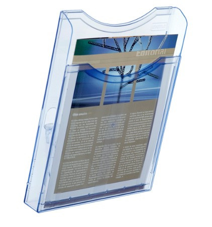 Wall Mounted Brochure Holder A4 1 tier