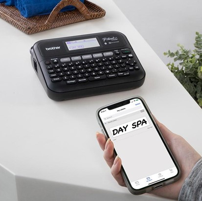 Business Expert Connected Label Maker with Carry Case