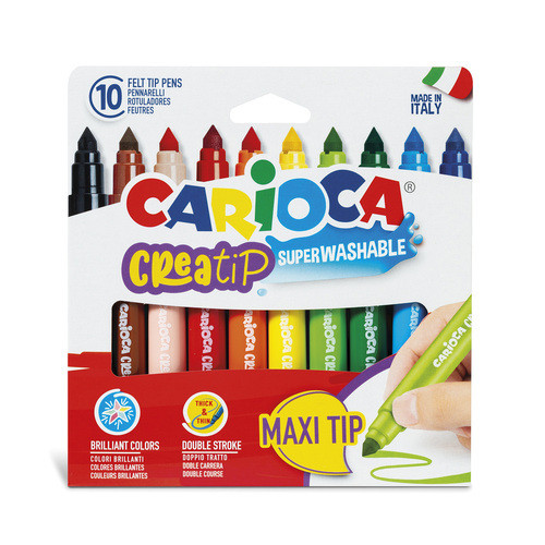 Felt Pens Maxi Tip
Pack of 10
