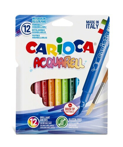 Watercolour Felt Pens by 12 'Acquarell'
