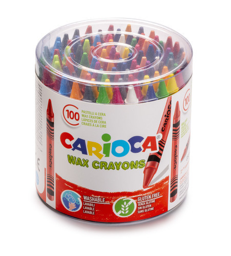 Jumbo Wax Crayons by 100