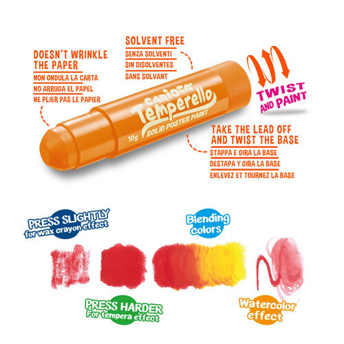 Poster Colour Stick by 6 Neon