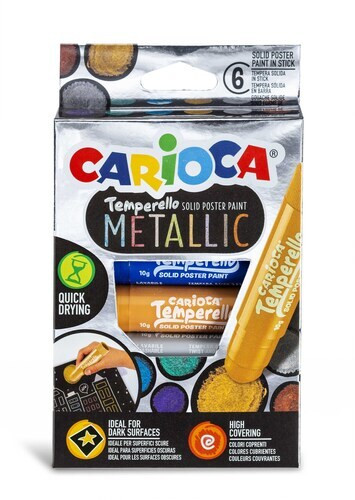 Poster Colour Stick by 6 Metallic