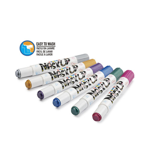 Face Paint Colours by 6 Metallic