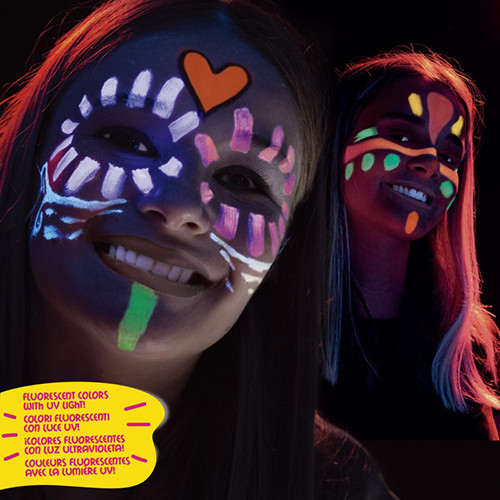 Face Paint Colours by 6 Neon