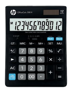 12 Digit HP 200II Calculator