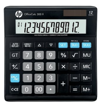 12 Digit HP 300II Calculator