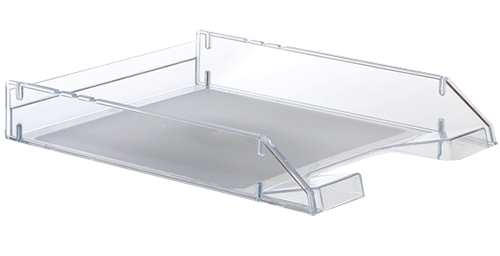 Filing Tray Transparent Single 'Archivo'