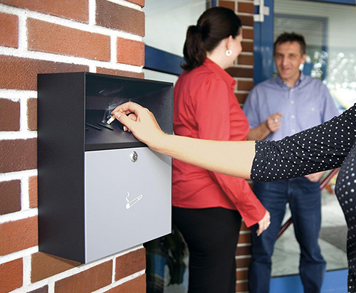 Wall Mounted Ash Bin 6.8L