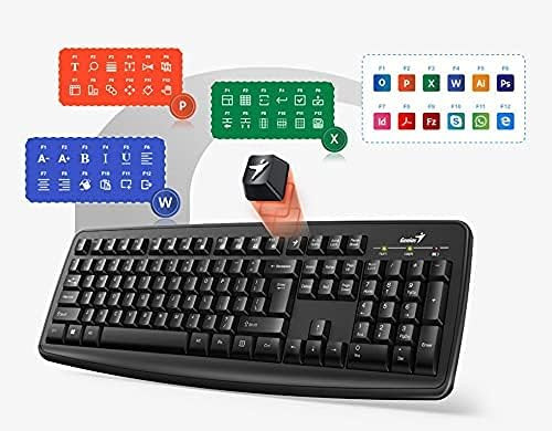 Wireless Keyboard & Mouse Set 'Genius'