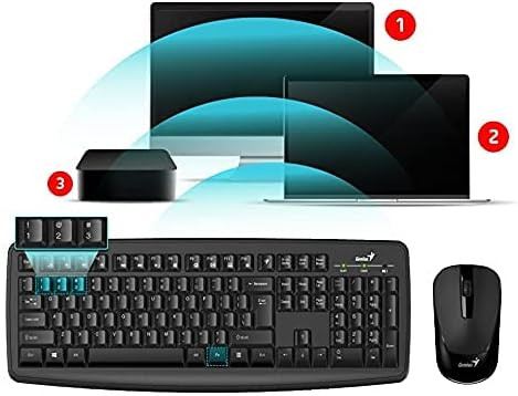 Wireless Keyboard & Mouse Set 'Genius'