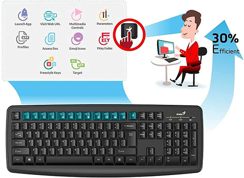 Wireless Keyboard & Mouse Set 'Genius'