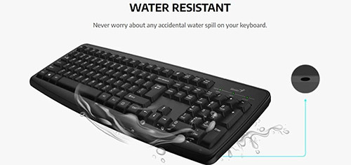 Wireless Keyboard & Mouse Set 'Genius'