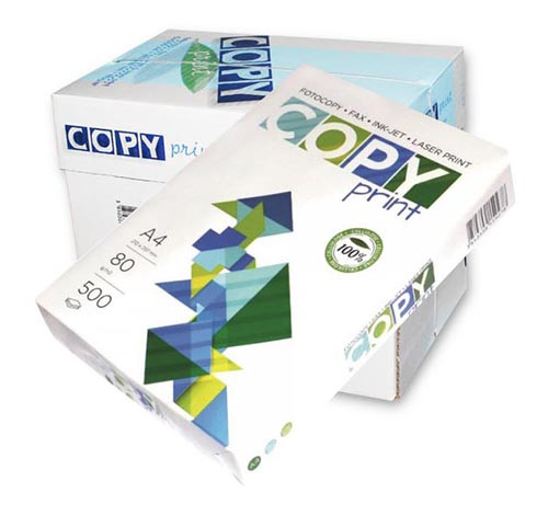 A4 80gsm Copy paper 'Copy Print'
Box of 5 Reams