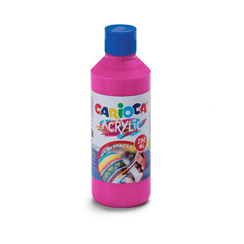 Acrylic Paint 'Carioca' 250ml Magenta