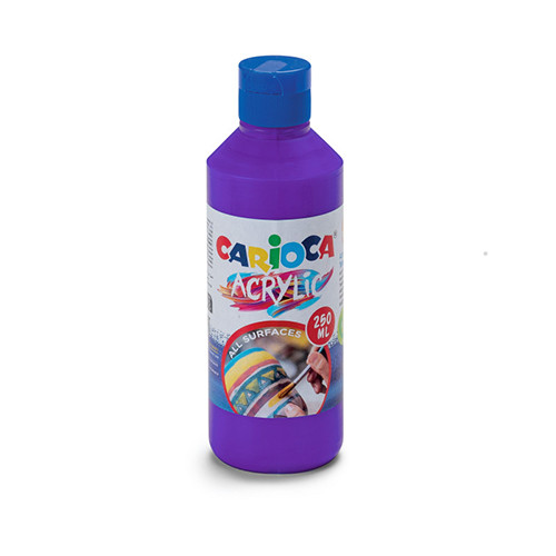 Acrylic Paint 'Carioca' 250ml Violet