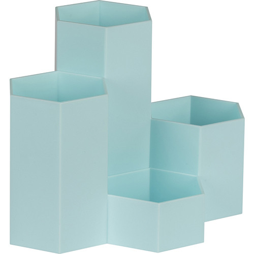 Desk Organiser Honeycomb Turquoise