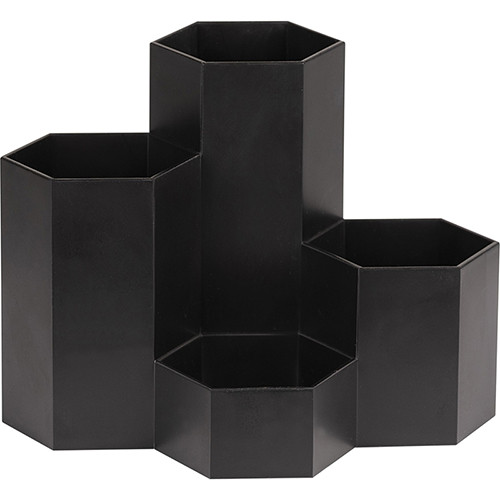 Desk Organiser Honeycomb Black