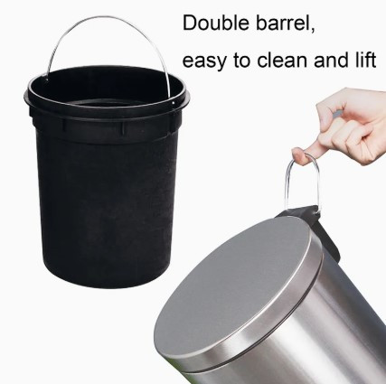 Pedal Bin 8ltrs Stainless Steel