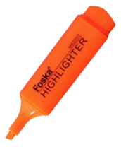Foska Highlighter Marker Orange