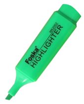 Foska Highlighter Marker Green