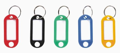 Key Tags Tub of 50