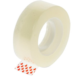 Transparent Tape 19mm x 33m 'Wiler'
Pack of 8 rolls 