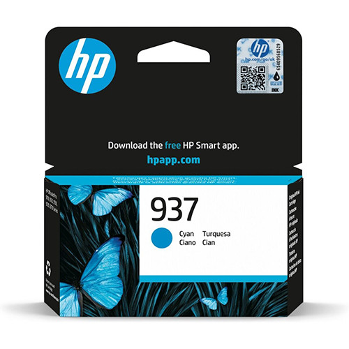 HP 937 Cyan Ink Cartridge