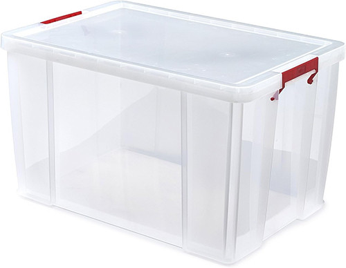 85L Storage Box Clip Lock Handles