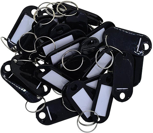 Key Tags Black
Tub of 50