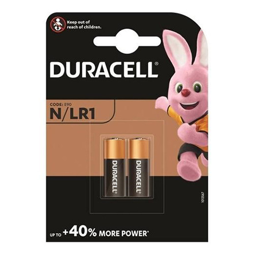 Battery N/LR1 E90 'Duracell'
Pack of 2