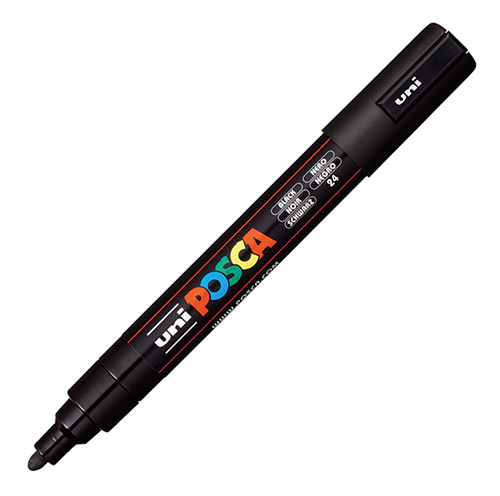 Paint Marker 'Posca PC-5M' Black
