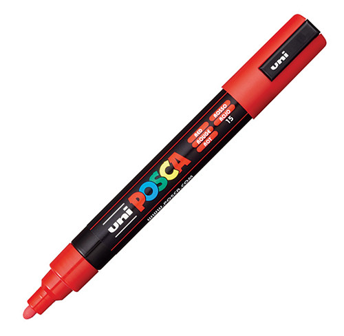 Paint Marker 'Posca PC-5M' Red