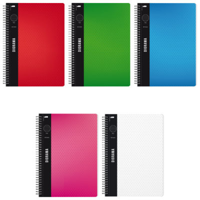 A4 Ruled Spiral Book 160 Pages 
Assorted Colours
Sold Single