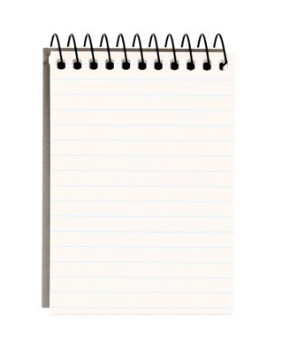 A7 Ruled Spiral Book 100 Pages