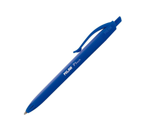 'Milan' Retractable Ballpen Blue