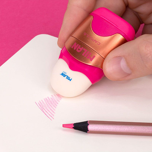 Sharpener with Eraser 'Milan Copper'
Sold Single