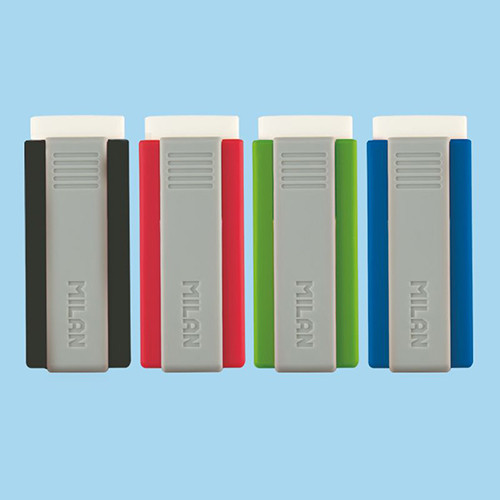 Rubber Erasers With Protective Case 'Milan'